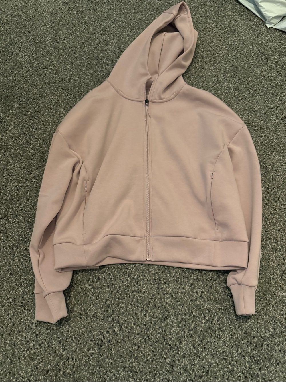 The North Face Women's Blush Pink Full-Zip Hoodie